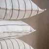 ALMOHADON LINO RAYADO GRIS - 55 X 55 CMS en Gris - Textiles, Uruguay | La Iberica, vista 3 de 5