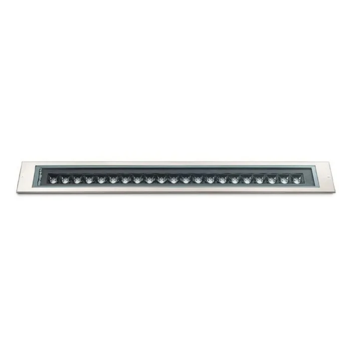 Proyector Lineal Embutir 100cm 36W Calido en Negro - Lámparas de pie, Uruguay | Serlux
