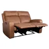 Recliner Manual 2 Cuerpos Tela Marron Hamilton Camel en Beige - Sillones y sofás, Uruguay | Divino, vista 3 de 8