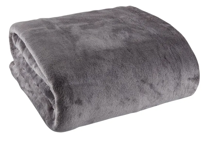 Manta GULSKOLM fleece 220x240 gris en Gris - Textiles, Uruguay | JYSK
