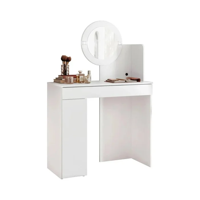 Tocador Espejo Led - Aurea - FIT - Blanco en Blanco - Escritorios, Uruguay | Ecowood, vista 2