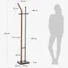 Perchero Magali acero negro y contrachapado de roble 172 cm en Negro - Percheros y colgadores, Uruguay | Kavehome, vista 7 de 7