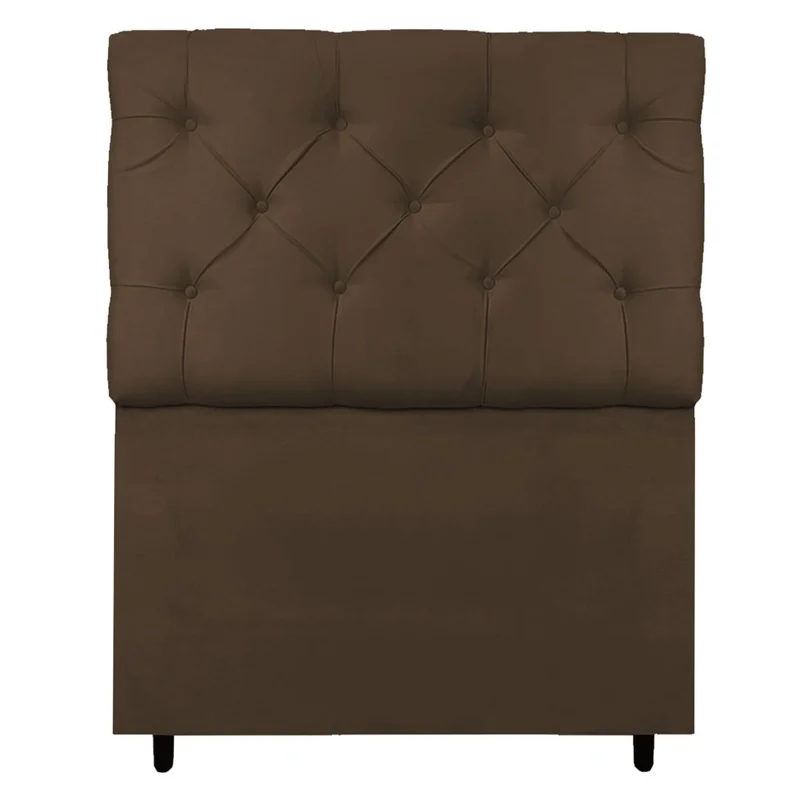 Respaldo Cabecera 1 plaza Luxo - Tela Suede en Beige - Respaldos de cama, Uruguay | Delta Center, vista 3