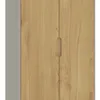 Ropero Armario de 2 Puertas, Perchero y 2 Cajones en MDP - Madera - Línea Melilla - Cinza en Gris - Roperos y placares, Uruguay | Mulata, vista 8 de 10