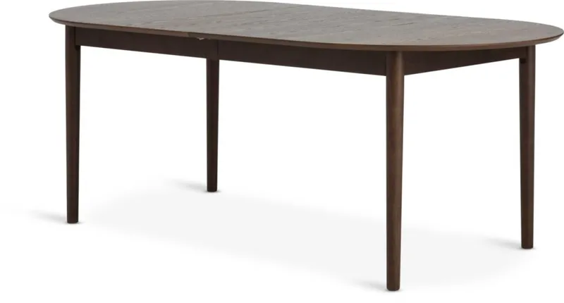 Mesa de comedor MARSTRAND 100x200/280 roble oscuro en Roble oscuro - Mesas de comedor, Uruguay | JYSK