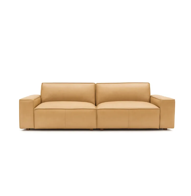 SOFÁ OSVALDO LA PAZ CAMEL en Beige - Sillones y sofás, Uruguay | Masinfinito Casa