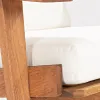 SOFA LOTUS 3 LUGARES ACQUABLOCK CRUDO 185x87x86CM JATOBA - Muebles para el exterior, Uruguay | Vinibel, vista 5 de 10