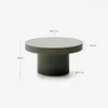 Mesa de centro Aiguablava de cemento - verde Ø 90 cm en Verde - Mesas de living, Uruguay | Kavehome, vista 8 de 8