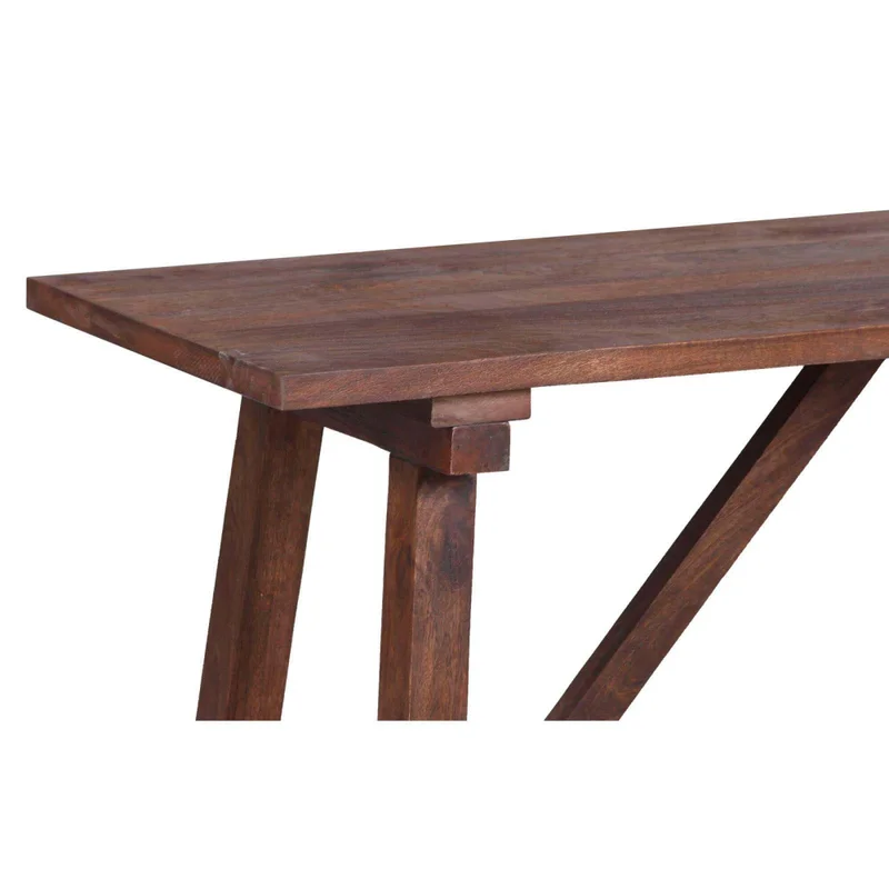 Consola/mesa De Arrime Living Madera-de-mango Marron Farm Castaño en Marrón - Mesas de living, Uruguay | Divino, vista 5