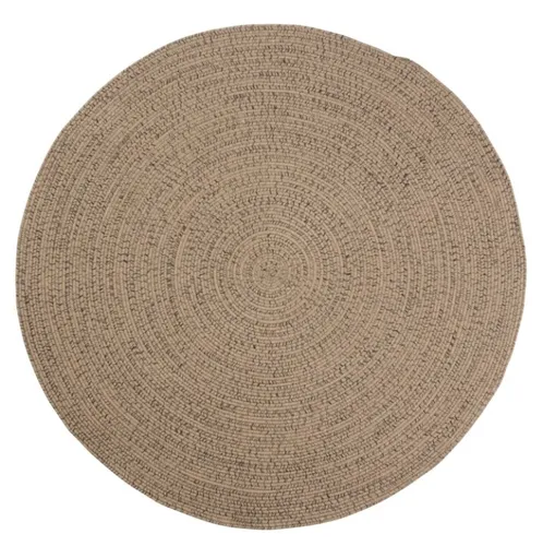 Alfombra BUESTARR Ø120 natural/gris en Beige - Alfombras, Uruguay | JYSK