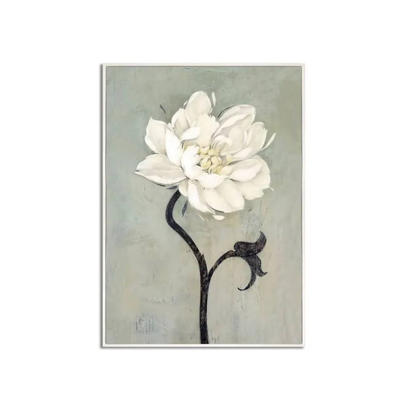 CUADRO CANVAS 40x60cm MARCO FLOR 2 - Decoración de pared, Uruguay | Koz