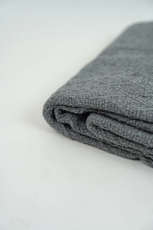 Manta Roma - Gris Melange en Gris - Textiles, Uruguay | Indian, vista 3