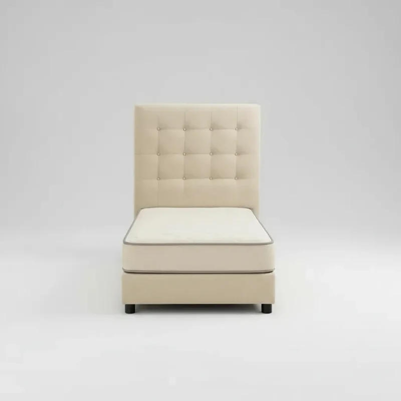 Respaldo de 1 plaza 90cms - Color beige en Beige - Respaldos de cama, Uruguay | Champagne Home, vista 3