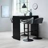 Taburete de bar TAULOV tela gris/negro en Gris - Mesas de comedor, Uruguay | JYSK, vista 3 de 4