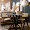 Juego de Comedor Mesa louvre negra + 4 Silla Belloch Negra - Sillas, Uruguay | Berna home, vista 3 de 4