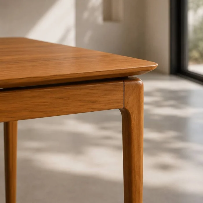 Mesa de Comedor Wind - 140 x 90 - Canela en Blanco - Mesas de comedor, Uruguay | Nyr, vista 2