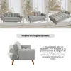 Sofa cama Frida en Gris - Sillones y sofás, Uruguay | La Cueva Muebles, vista 9 de 12