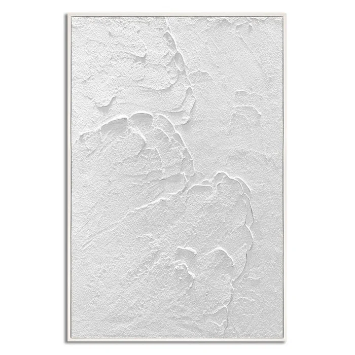 CUADRO CANVAS 60x90cm MARCO OLAS 2 en Blanco - Decoración de pared, Uruguay | Decohogar
