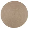 Alfombra MASKROS Ø160 topo/beige en Beige - Muebles para el exterior, Uruguay | JYSK, vista 1 de 4