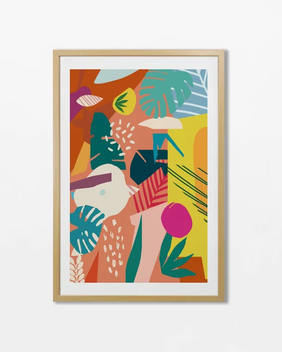 Jungle N.01 en Multicolor - Láminas, Uruguay | La Cuadrería