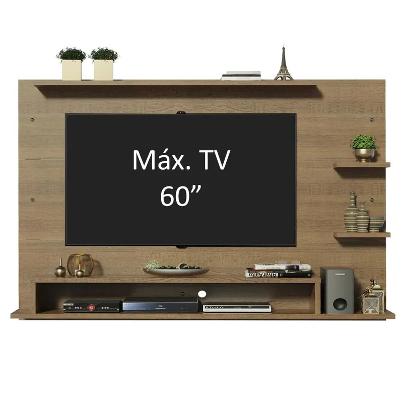 Panel TV con estante hasta 60 Pulgadas en Blanco - Muebles para TV, Uruguay | Balton, vista 14