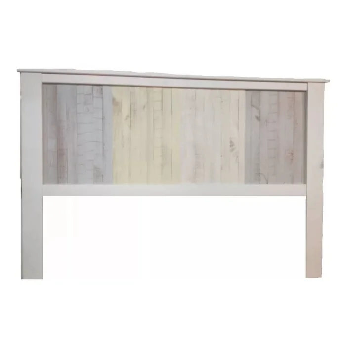Respaldo cama 2 plazas Linea Flora - Blanco en Blanco - Respaldos de cama, Uruguay | Nario Hogar