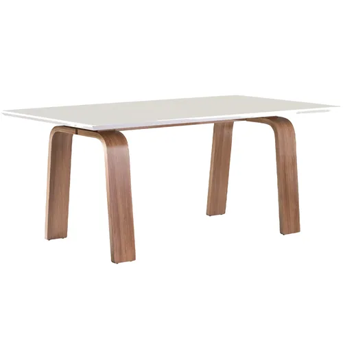Mesa Betina en Blanco - Mesas de comedor, Uruguay | Furest