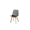 SILLA MOSCU PP/MADERA NEGRO en Negro - Sillas, Uruguay | Koz, vista 1 de 2