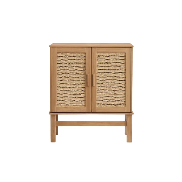 Aparador Bargueño Buffet 2 Puertas Madera de Pino – Linea Yakarta en Madera natural - Aparadores y recibidores, Uruguay | Berna home