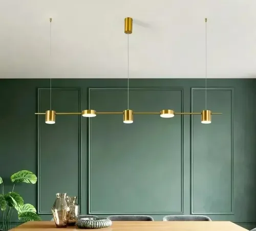 C412 - Dorado en Dorado - Lámparas colgantes, Uruguay | Unik, vista 3