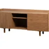 Rack PLISSE 1.40 m Madera en Madera natural - Muebles para TV, Uruguay | Finkel, vista 2 de 3
