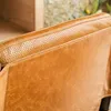SILLA DE BAR CLUB - CUERO ITALIANO CARAMELO en Marrón - Sillas, Uruguay | La Iberica, vista 4 de 7