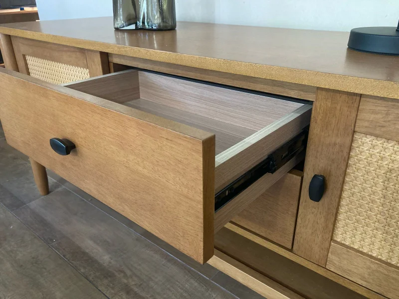 Rack Toulouse 150cm – Madera Natural de Gomero en Madera natural - Muebles para TV, Uruguay | Berna Home, vista 5