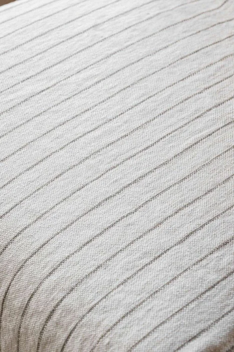 FUNDA SILLA AÑO 50 - LINO ALTO GRAMAJE RAYADO OFF WHITE en Blanco - Sillas, Uruguay | La Iberica, vista 8
