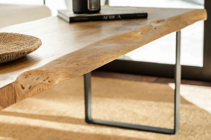 MESA TRONCO IRREGULAR - 1.45 X 0.50 en Madera natural - Mesas de living, Uruguay | La Iberica, vista 8