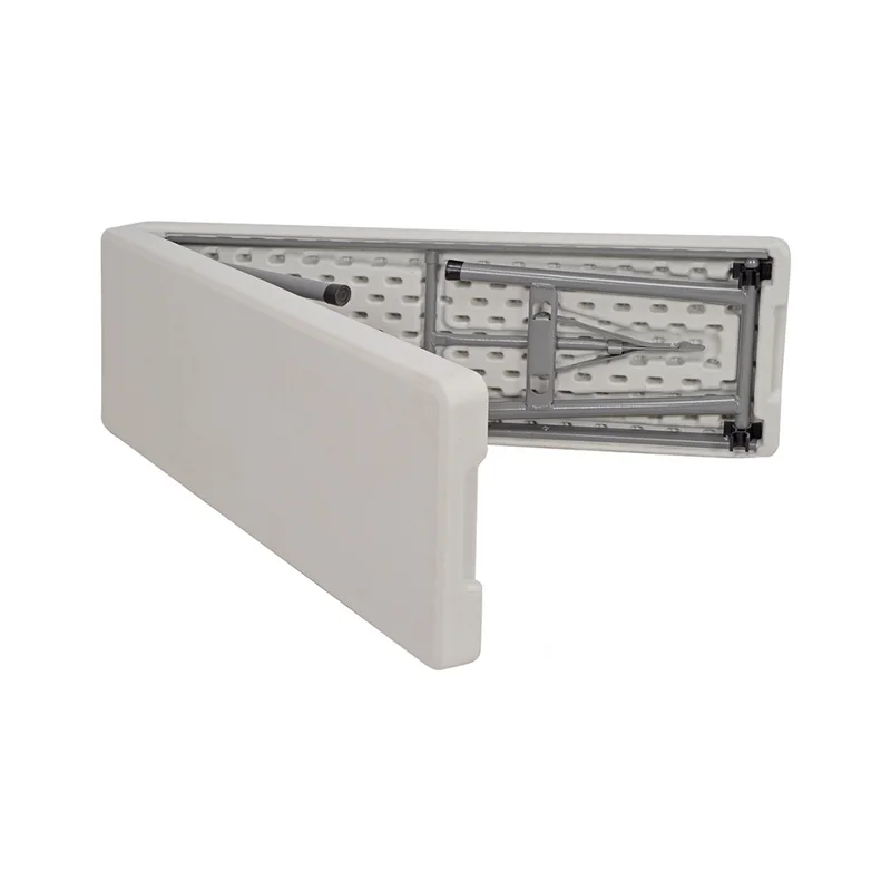 Banco Plegable Polietileno-y-metal Blanco Bagan en Blanco - Muebles para el exterior, Uruguay | Divino, vista 3