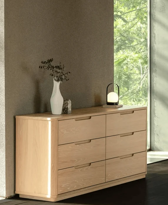 COMODA BAKERS BEA  6 CAJONES en Madera natural - Cómodas, Uruguay | Masinfinito Casa, vista 2