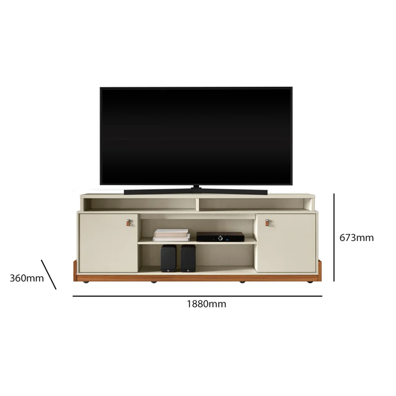 Rack de TV Montana en Gris - Muebles para TV, Uruguay | Casa Brava, vista 3