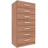 Comodas Cajoneras 7 Cajones Dormitorio Demolición 07D - Cómodas, Uruguay | Muebles Express, vista 1 de 4