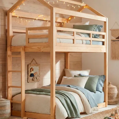 Cama Cucheta Paris en Madera natural - Dormitorio, Uruguay | Treehouse Deco