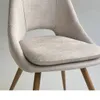 Silla CYNTIA en Tela - Beige en Beige - Sillas, Uruguay | Finkel, vista 3 de 5