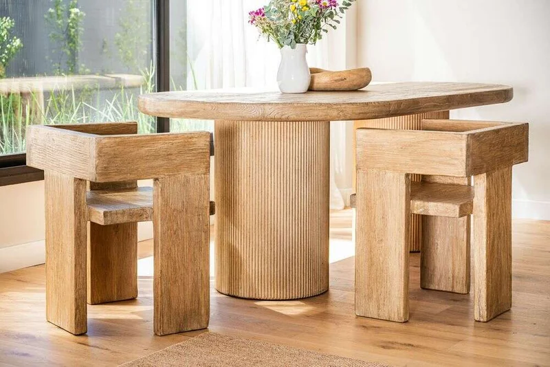 SILLA / BUTACA ESCULTURA - OLMO en Madera natural - Butacas, banquetas y puffs, Uruguay | La Iberica, vista 3
