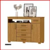 Comoda 5 cajones 2 puertas – Oslo CO008 - Cómodas, Uruguay | Punto Unión, vista 1 de 11