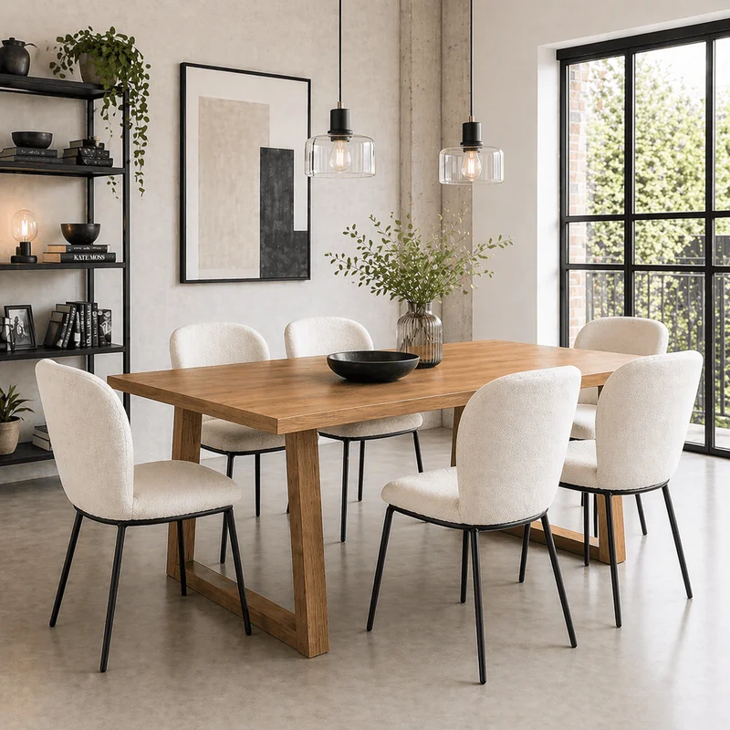 MESA COMEDOR CALA en Madera natural - Mesas de comedor, Uruguay | Forum Design, vista 3
