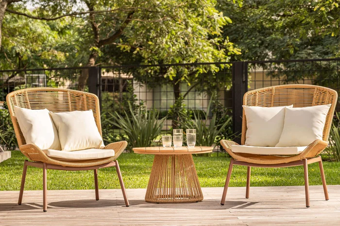 MESA MULTIFUNCION DIAMETRO 66 CMS - EXTERIOR en Madera natural - Muebles para el exterior, Uruguay | La Iberica, vista 10