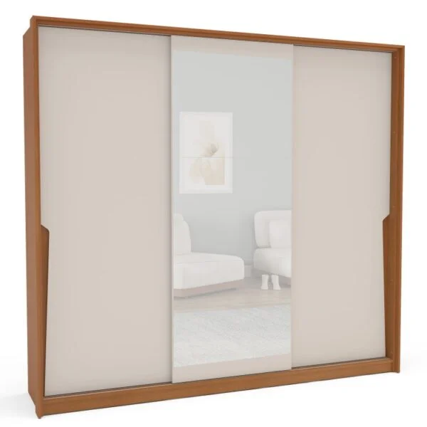 Placard PORTO 3 Puertas Corredizas 4c en Multicolor - Roperos y placares, Uruguay | Palermo Casa Deco, vista 2