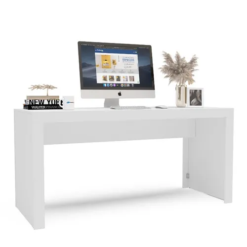 Escritorio Office recto 160 cm - Blanco - Escritorios y sillas de escritorio, Uruguay | Concetto Casa