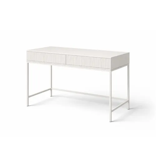 Escritorio Acanalado Blanco en Blanco - Escritorios y sillas de escritorio, Uruguay | Samic