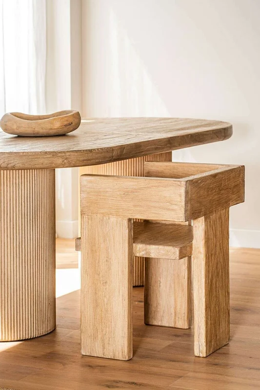 SILLA / BUTACA ESCULTURA - OLMO en Madera natural - Butacas, banquetas y puffs, Uruguay | La Iberica, vista 6