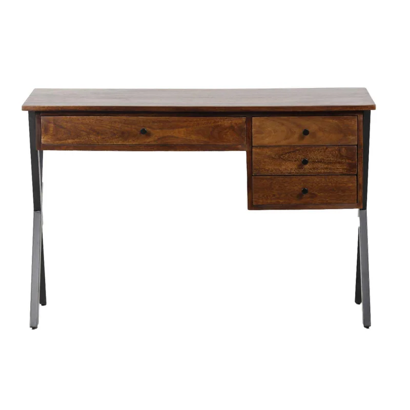 Escritorio Madera-de-mango Marron Christopher en Marrón - Escritorios y sillas de escritorio, Uruguay | Divino, vista 3